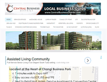 Tablet Screenshot of changibusinesspark.com